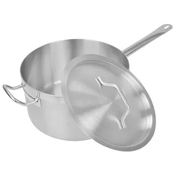 Сотейник MACO X2821 8л d26см h15см, нерж.сталь