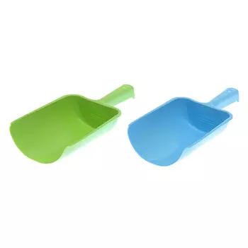 Совок 1202129 д/сыпучих продуктов, 1 л, пластик, (цвет в ассортименте)