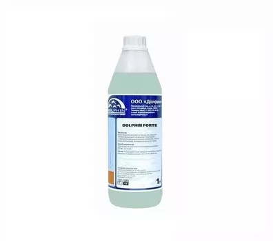 Средство моющее щелочное для пола 1л сильное загрязнение (Ph13) Forte Dolphin | D004-1