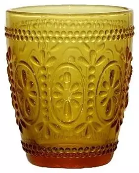 Стакан MACO Flower янтарный | Flower5O