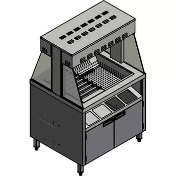 Станция хранения и фасовки картофеля фри Follett L1200