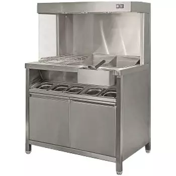 Станция хранения и фасовки картофеля фри с подогревом RoboLabs STF-060