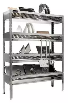 Стеллаж для сушки тарелок Кобор СКС-90/30/430