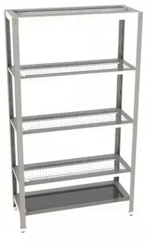 Стеллаж для сушки тарелок и стаканов Restoinox СТПТС-8/4-ЭН