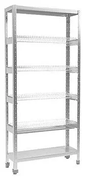 Стеллаж для тарелок Пищевые Технологии Эконом СКТК-4КЭ-2М