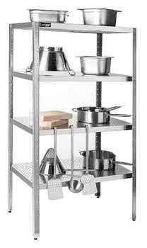 Стеллаж кухонный перфорированный Кобор СКП-100/60