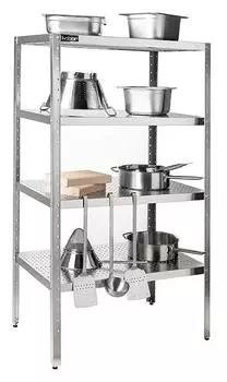 Стеллаж кухонный перфорированный Кобор СКП-150/40