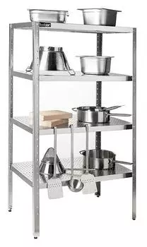 Стеллаж кухонный перфорированный Кобор СКП-150/50/430