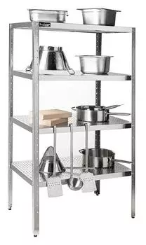 Стеллаж кухонный перфорированный Кобор СКП-90/50