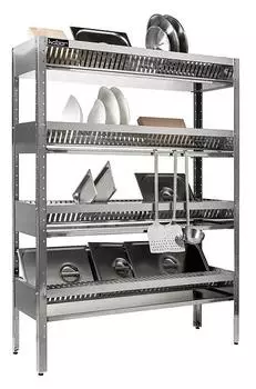 Стеллаж для сушки тарелок Кобор СКС-120/30/430