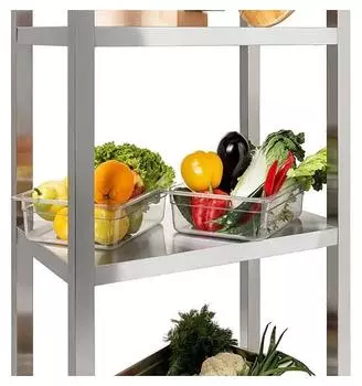 Стеллаж кухонный сварной Кобор СКТ-100/30
