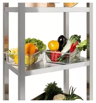 Стеллаж кухонный сварной Кобор СКТ-90/60