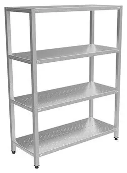 Стеллаж перфорированный сварной Кобор СКТП-100/60