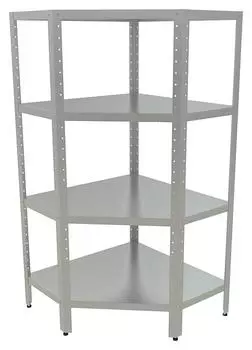 Стеллаж кухонный угловой Кобор СКУ-3/3-100/100