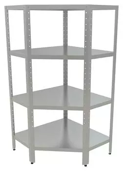 Стеллаж кухонный угловой Кобор СКУ-3/5-100/80