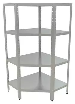 Стеллаж кухонный угловой Кобор СКУ-4/5-100/90