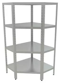 Стеллаж кухонный угловой Кобор СКУ-6/6-100/100/430