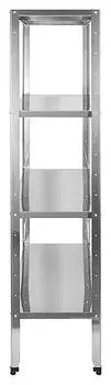 Стеллаж кухонный Luxstahl СР-1800x1400x500/4 нерж