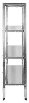 Стеллаж кухонный Luxstahl СР-1800x600x600/4 нерж