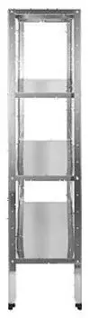 Стеллаж кухонный Luxstahl СР-1800x800x500/4 нерж