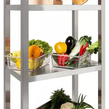 Стеллаж кухонный сварной Кобор СКТ-70/30 (высота 1800)