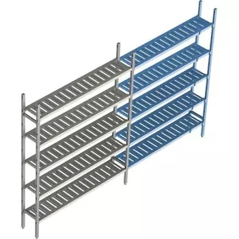 Стеллаж модульный Polair Load.Me Poly 18AL.5PP40.15Е, доп. линейный
