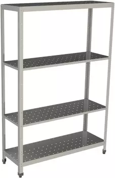 Стеллаж производственный перфорированный Restoinox СТПП-10/6-ЭН