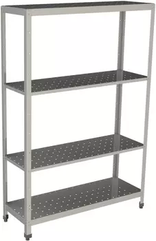 Стеллаж производственный перфорированный Restoinox СТПП-10/7-ЭН