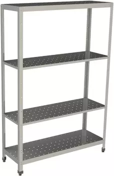 Стеллаж производственный перфорированный Restoinox СТПП-11/6-ЭН