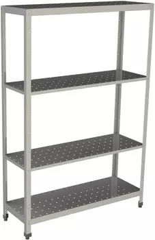 Стеллаж производственный перфорированный Restoinox СТПП-15/6-ЭЦ