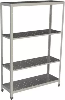 Стеллаж производственный перфорированный Restoinox СТПП-16/5-ЭЦ