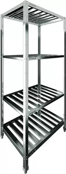 Стеллаж производственный с решетчатой полкой Restoinox СТПР-10/3-ЭН