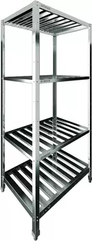 Стеллаж производственный с решетчатой полкой Restoinox СТПР-10/5-ЭН