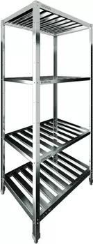 Стеллаж производственный с решетчатой полкой Restoinox СТПР-15/6-ЭЦ