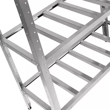 Стеллаж решетчатый Кобор СКР-150/40 (высота 1800)