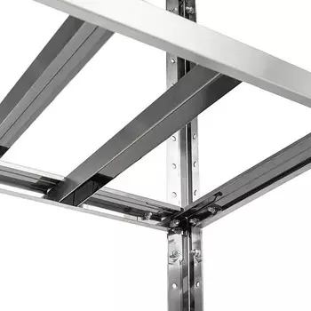 Стеллаж решетчатый Кобор СКР-60/50/430 (высота 1800)