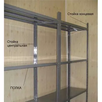 Стойка центральная для стеллажа Iterma СС 200 RAL7035