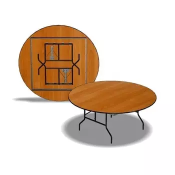 Стол банкетный круглый складной Resto 120 см