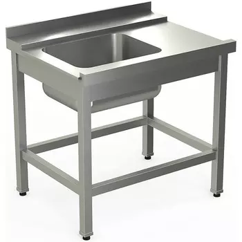 Стол для грязной посуды с направляющими Kayman СПМ-321/0907 правый для п/м Tatra