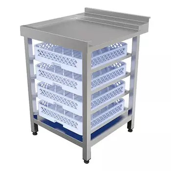 Стол для посудомоечной машины выходной Кобор СПМ/3-60/70/Л