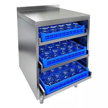 Стол для посудомоечных корзин Hicold НБМКБ6/7Б