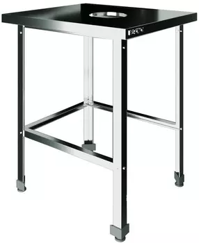 Стол для сбора пищевых отходов без борта Restoinox СПО-6/6-О-ЭЦ