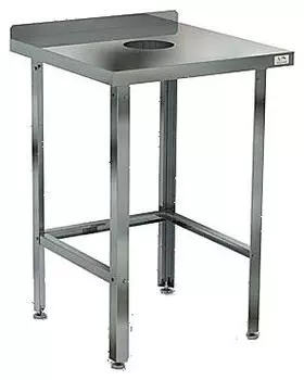 Стол для сбора пищевых отходов Кобор СПОБ-60/70 с бортом