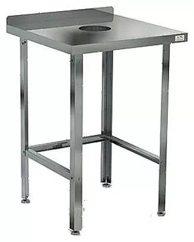 Стол для сбора пищевых отходов Кобор СРОБ-60/70/430 с бортом