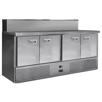 Стол холодильный для пиццы Finist СХСнпц-700-4 (10 GN1/3 с крышкой)