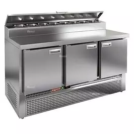 Стол холодильный (для пиццы) Hicold PZE2-111/GN (8xGN1/6)