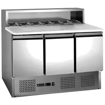 Стол холодильный для пиццы Tatra TPZGNL3 V ST каменная столешница