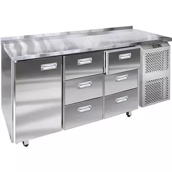 Стол холодильный Finist СХС-700-1/6(4С)