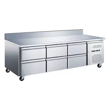 Стол холодильный Tatra TRTGND6 TN SB с бортом
