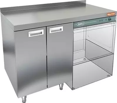 Стол под посудомоечную машину Hicold НБМСЗКП12/7БП